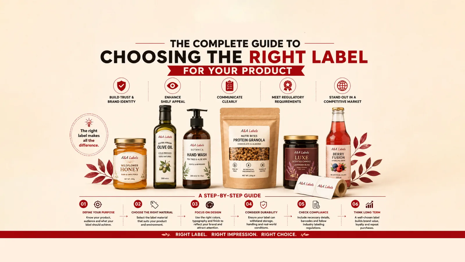 Custom labels printing in India