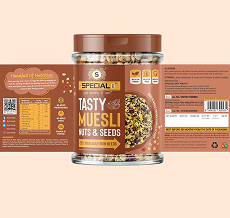 Custom FMCG packaging labels for retail shelves